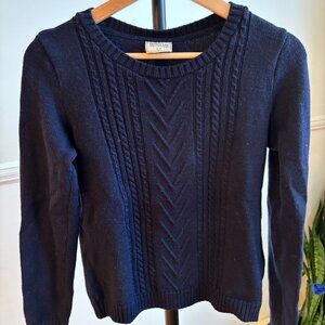 Women's Navy merino Sweater